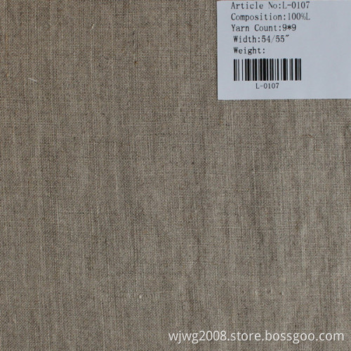 The Pure Linen Fabric L-0107